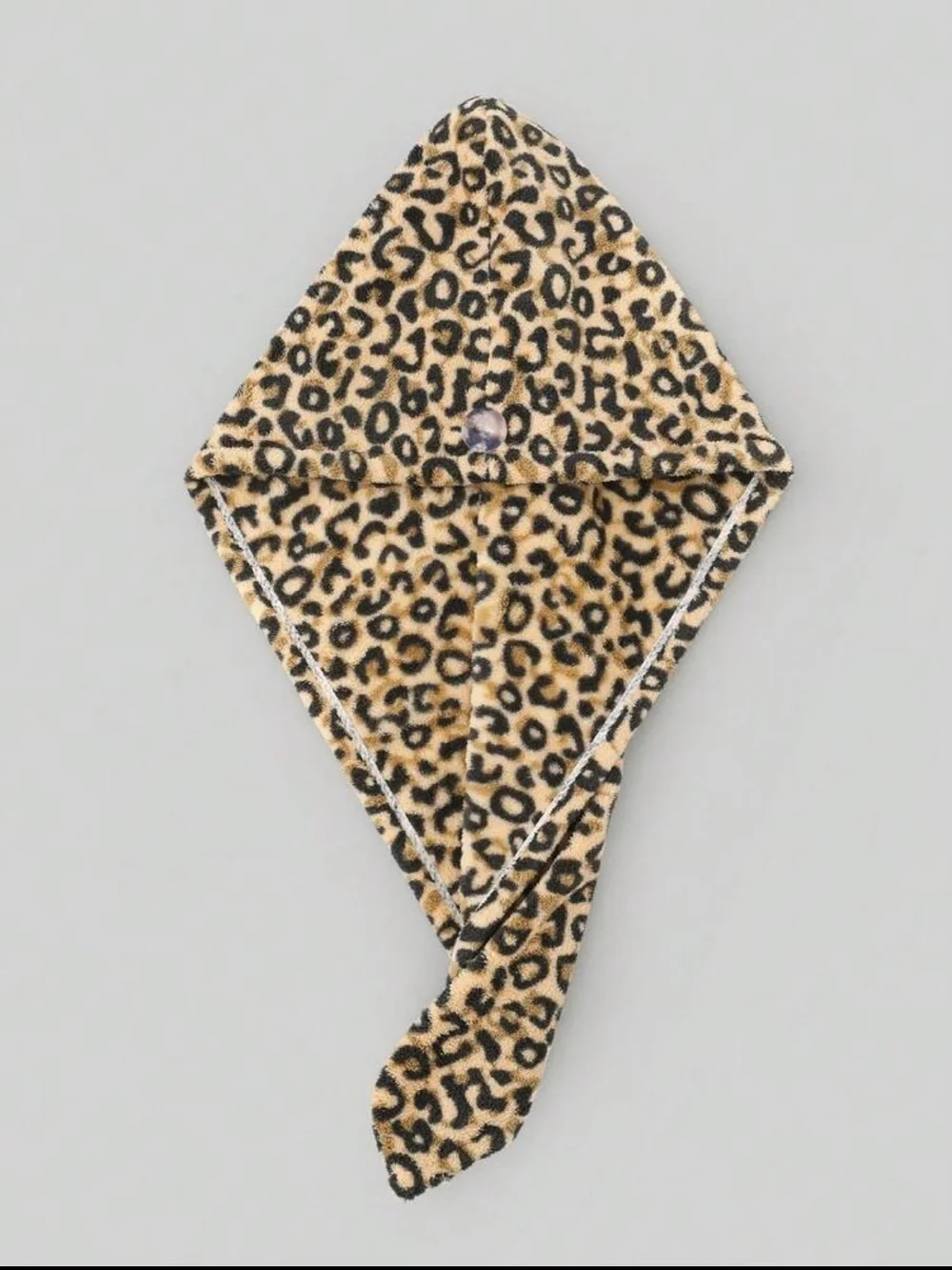 Leopard Print Plush Hair Turban